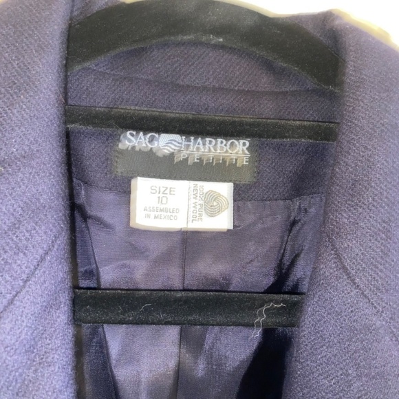 Size 10 petite ladies business casual jackets with bonus unbranded scarves - Picture 5 of 9